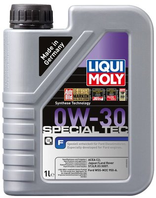 Моторное масло 8902 Liqui Moly Special Tec F 0W-30 1 л 8902 фото