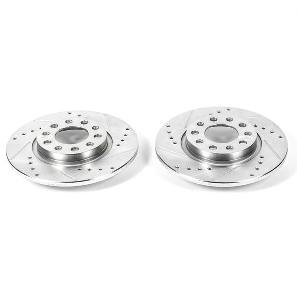 AR83089XPR Drilled & Slotted Performance Rotors - Rear Only 328694232 фото