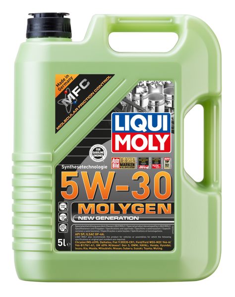 Моторное масло 9952 Liqui Moly Molygen New Generation 5W-30 5 л 9952 фото
