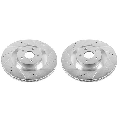 AR85180XPR Drilled & Slotted Performance Rotors - Front Only 401084248 фото
