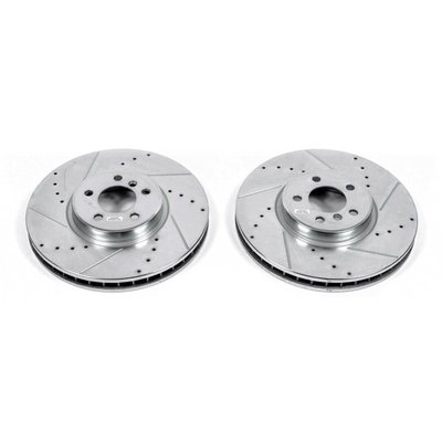 EBR1218XPR Drilled & Slotted Performance Rotors - Front Only 401087982 фото