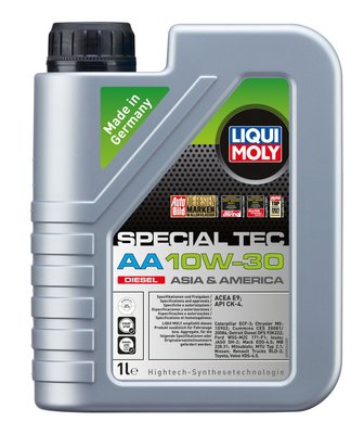 Моторное масло 7614 Liqui Moly Special Tec AA Diesel 10W-30 1 л 7614 фото