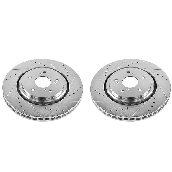 JBR1589XPR Drilled & Slotted Performance Rotors - Front Only JBR1589XPR фото