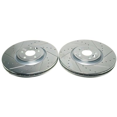 EBR1686XPR Drilled & Slotted Performance Rotors - Front Only 401093184 фото