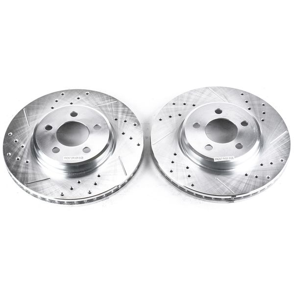 AR8358XPR Drilled & Slotted Performance Rotors - Front Only 328266439 фото